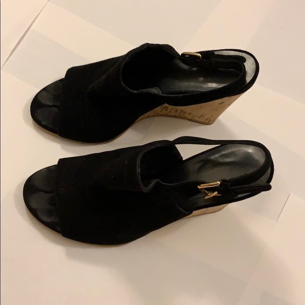 Stuart Weitzman Open Toe Wedge Sandal - image 2